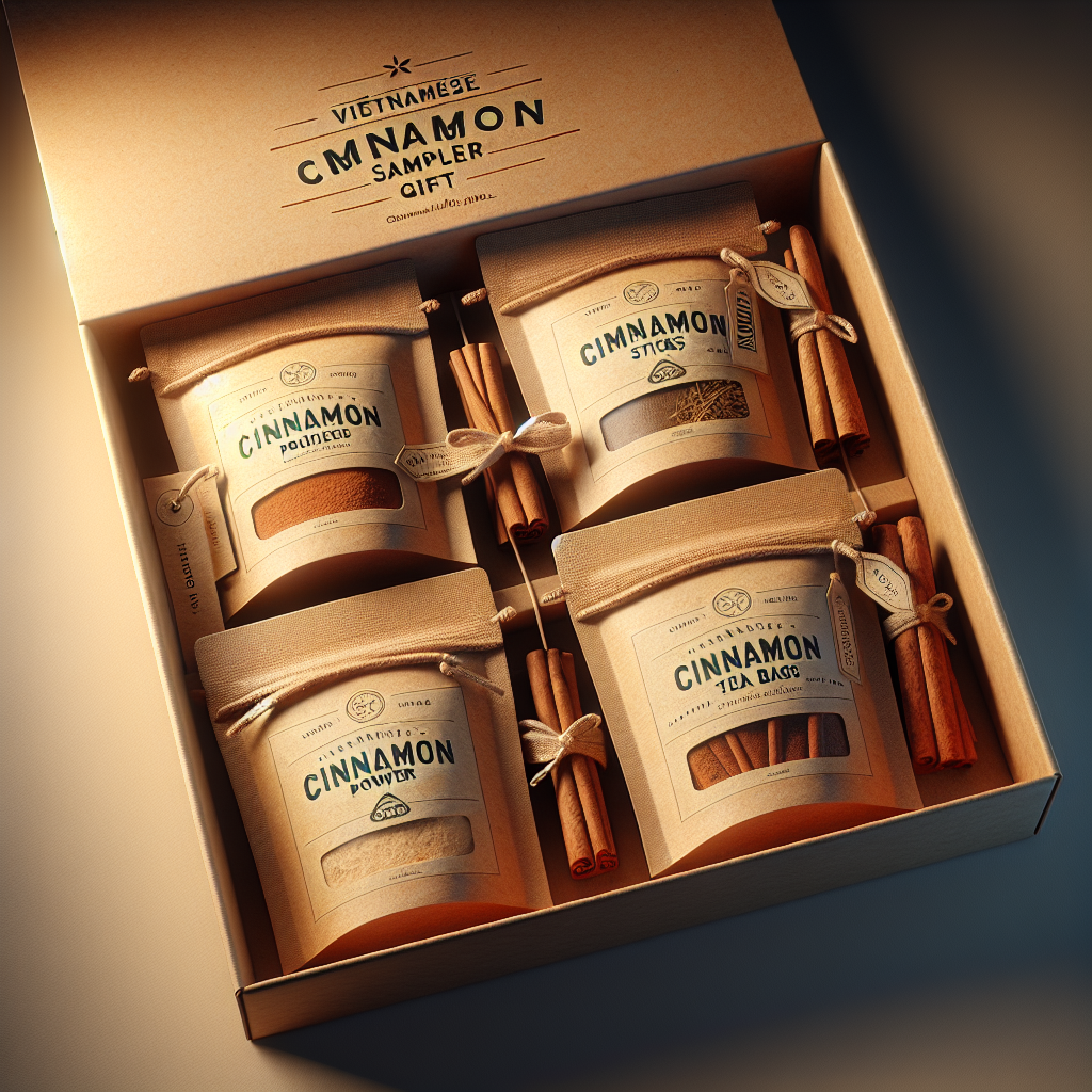Vietnamese Cinnamon Sampler Set (4 Varieties)